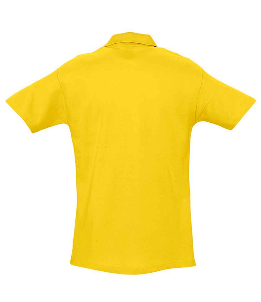 SOL'S Spring II Heavy Cotton Piqué Polo Shirt | Gold