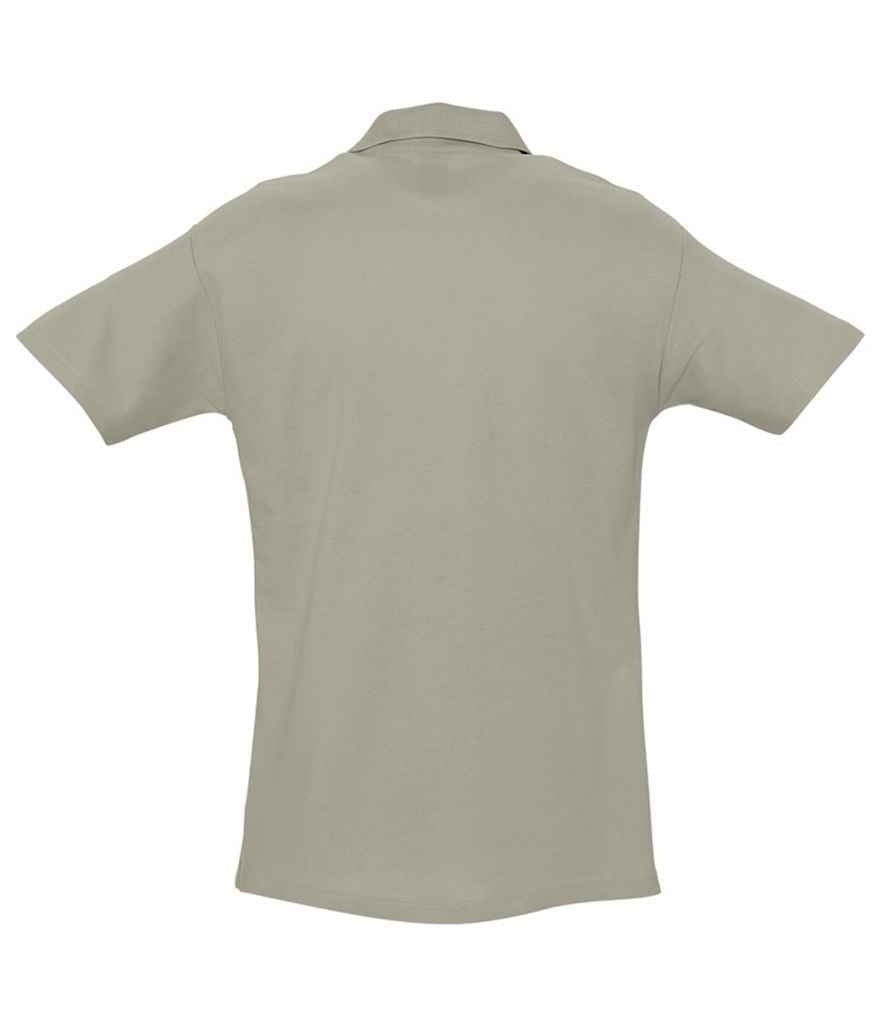 SOL'S Spring II Heavy Cotton Piqué Polo Shirt | Khaki