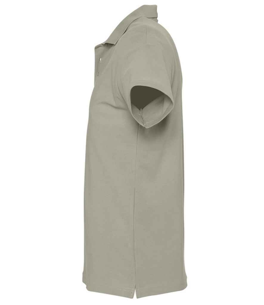 SOL'S Spring II Heavy Cotton Piqué Polo Shirt | Khaki