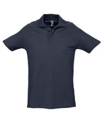 SOL'S Spring II Heavy Cotton Piqué Polo Shirt | Navy