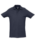 SOL'S Spring II Heavy Cotton Piqué Polo Shirt | Navy