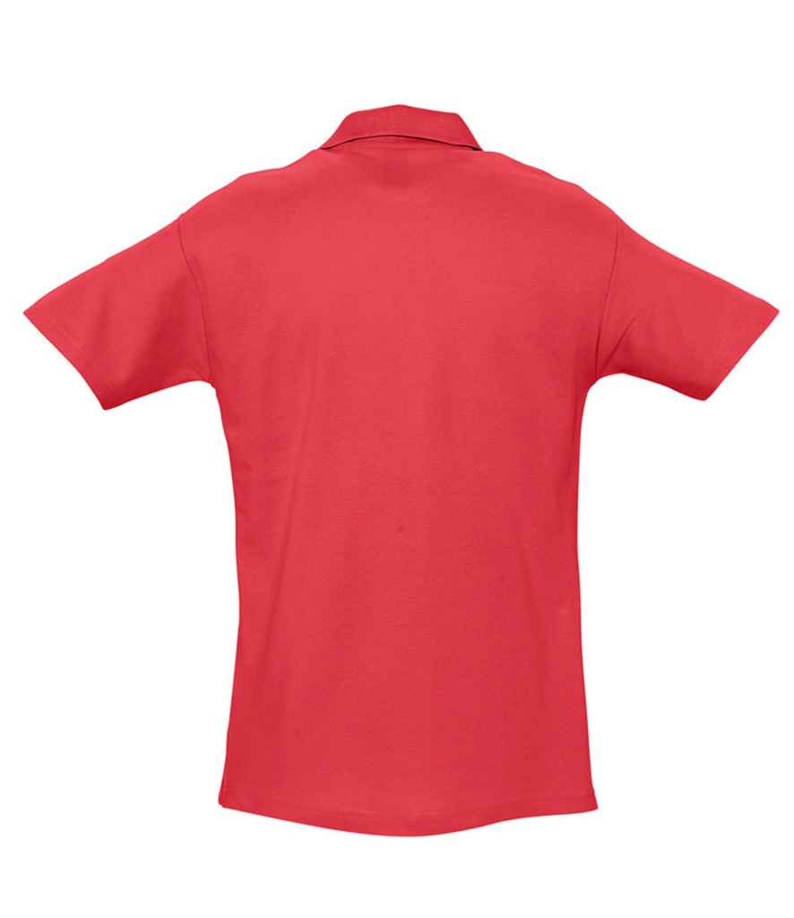 SOL'S Spring II Heavy Cotton Piqué Polo Shirt | Red