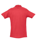 SOL'S Spring II Heavy Cotton Piqué Polo Shirt | Red
