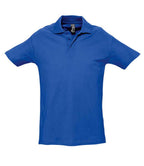 SOL'S Spring II Heavy Cotton Piqué Polo Shirt | Royal Blue