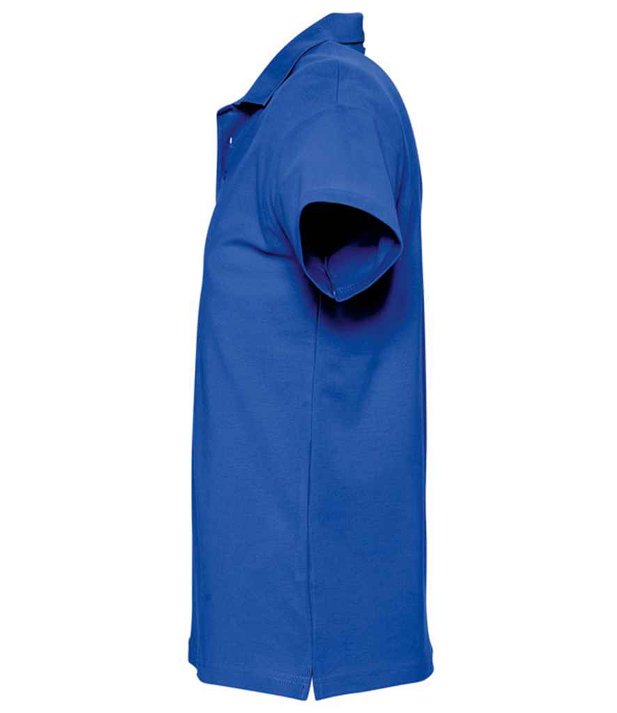 SOL'S Spring II Heavy Cotton Piqué Polo Shirt | Royal Blue