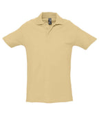 SOL'S Spring II Heavy Cotton Piqué Polo Shirt | Sand