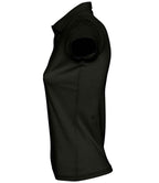 SOL'S Ladies Prescott Cotton Jersey Polo Shirt | Deep Black