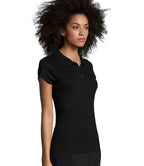 SOL'S Ladies Prescott Cotton Jersey Polo Shirt | Deep Black