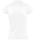 SOL'S Ladies Prescott Cotton Jersey Polo Shirt | White