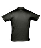 SOL'S Prescott Cotton Jersey Polo Shirt | Deep Black