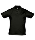 SOL'S Prescott Cotton Jersey Polo Shirt | Deep Black
