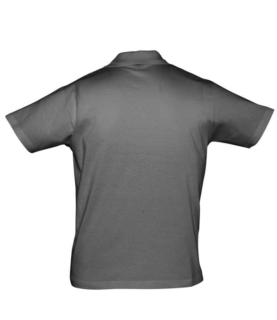 SOL'S Prescott Cotton Jersey Polo Shirt | Dark Grey