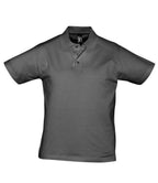 SOL'S Prescott Cotton Jersey Polo Shirt | Dark Grey