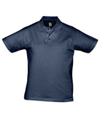 SOL'S Prescott Cotton Jersey Polo Shirt | French Navy