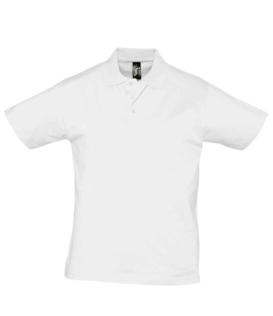 SOL'S Prescott Cotton Jersey Polo Shirt | White