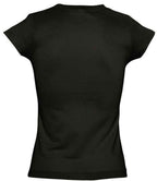 SOL'S Ladies Moon V Neck T-Shirt | Deep Black