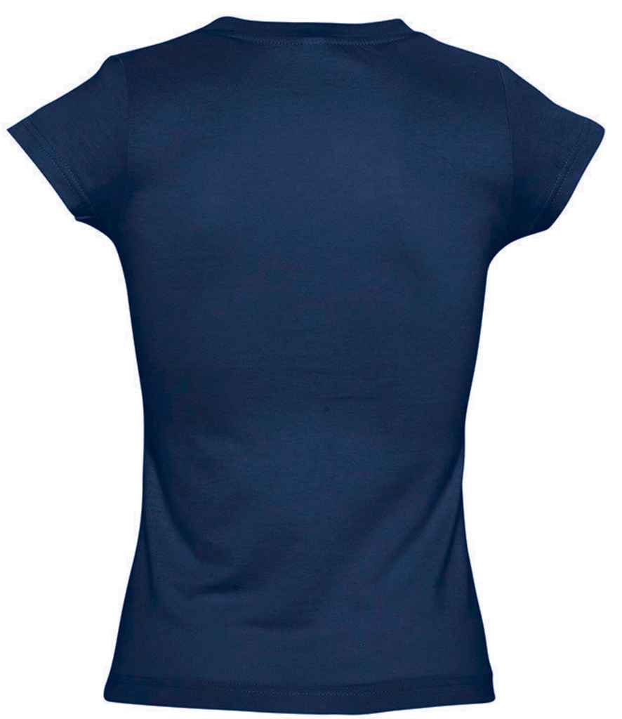 SOL'S Ladies Moon V Neck T-Shirt | French Navy