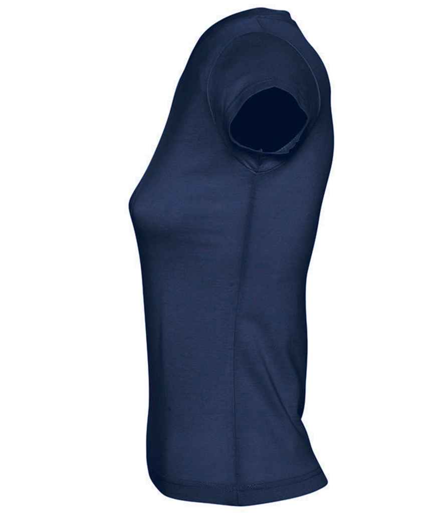 SOL'S Ladies Moon V Neck T-Shirt | French Navy