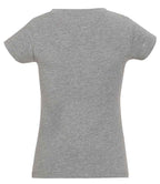 SOL'S Ladies Moon V Neck T-Shirt | Grey Marl