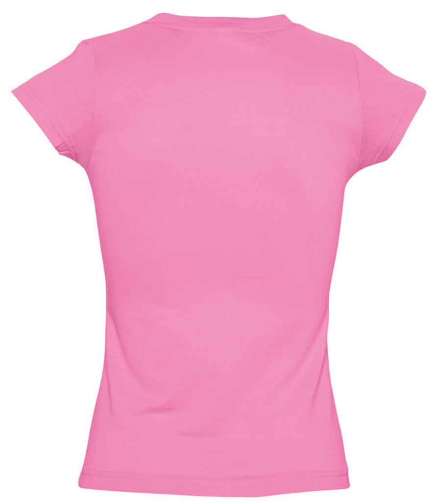 SOL'S Ladies Moon V Neck T-Shirt | Orchid Pink