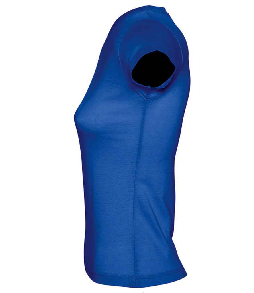 SOL'S Ladies Moon V Neck T-Shirt | Royal Blue