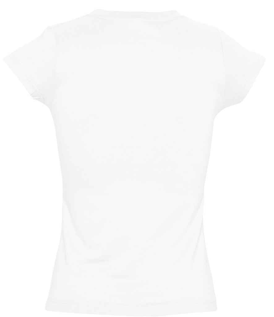 SOL'S Ladies Moon V Neck T-Shirt | White