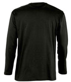 SOL'S Monarch Long Sleeve T-Shirt | Deep Black