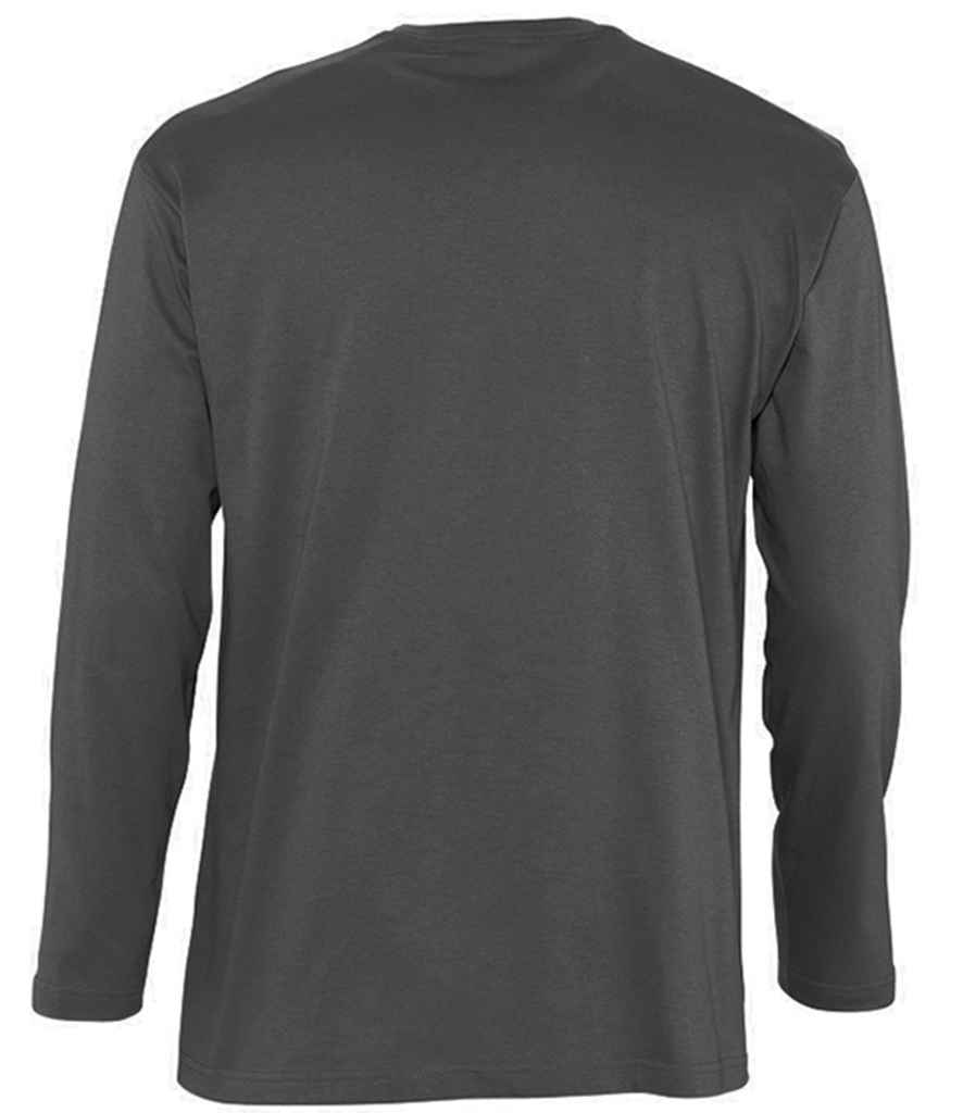 SOL'S Monarch Long Sleeve T-Shirt | Dark Grey