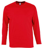 SOL'S Monarch Long Sleeve T-Shirt | Red
