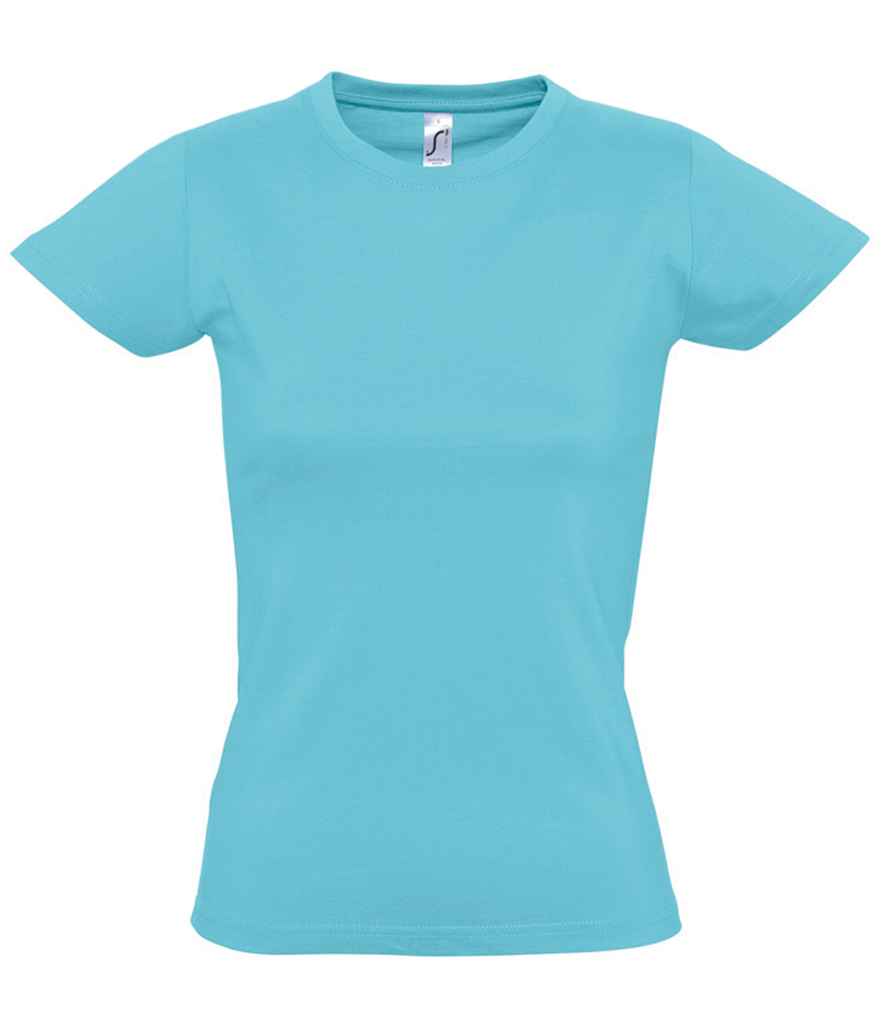 SOL'S Ladies Imperial Heavy T-Shirt | Atoll Blue