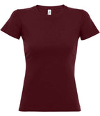 SOL'S Ladies Imperial Heavy T-Shirt | Burgundy