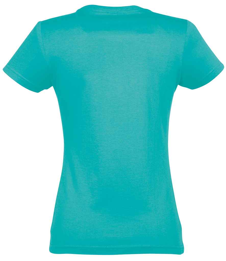 SOL'S Ladies Imperial Heavy T-Shirt | Caribbean Blue