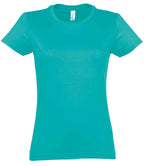 SOL'S Ladies Imperial Heavy T-Shirt | Caribbean Blue