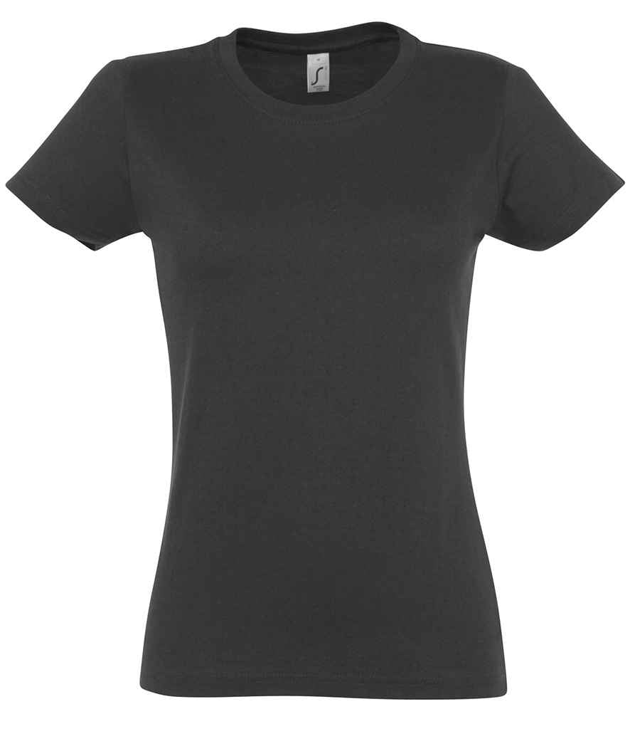 SOL'S Ladies Imperial Heavy T-Shirt | Dark Grey