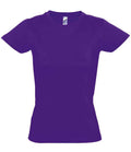 SOL'S Ladies Imperial Heavy T-Shirt | Dark Purple