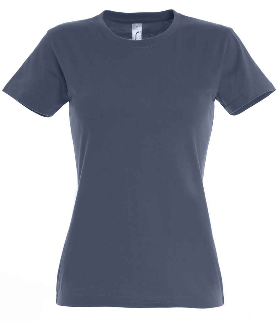 SOL'S Ladies Imperial Heavy T-Shirt | Denim