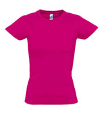 SOL'S Ladies Imperial Heavy T-Shirt | Fuchsia