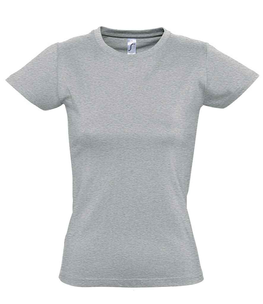 SOL'S Ladies Imperial Heavy T-Shirt | Grey Marl