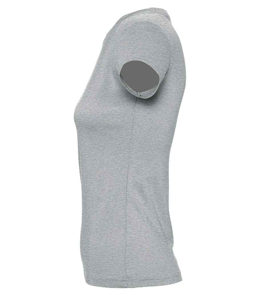 SOL'S Ladies Imperial Heavy T-Shirt | Grey Marl