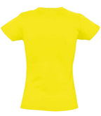 SOL'S Ladies Imperial Heavy T-Shirt | Lemon