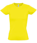 SOL'S Ladies Imperial Heavy T-Shirt | Lemon