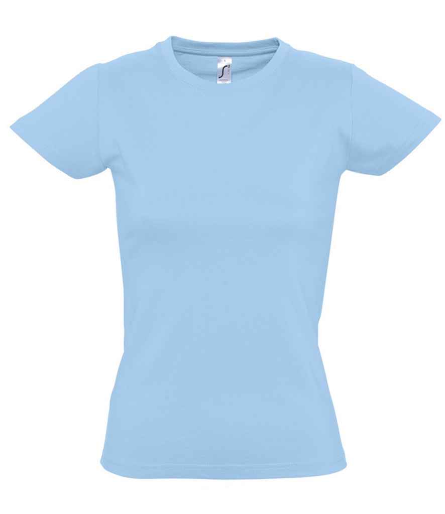 SOL'S Ladies Imperial Heavy T-Shirt | Sky Blue