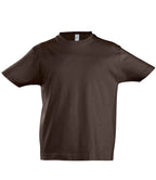 SOL'S Kids Imperial Heavy T-Shirt | Chocolate