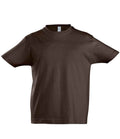 SOL'S Kids Imperial Heavy T-Shirt | Chocolate