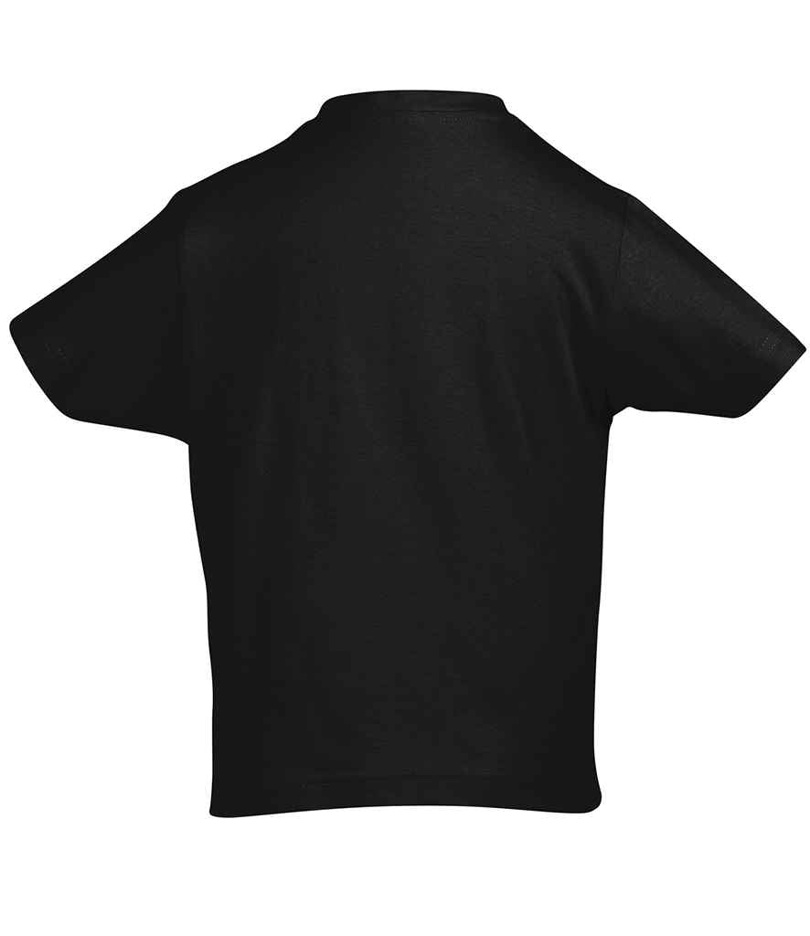SOL'S Kids Imperial Heavy T-Shirt | Deep Black