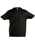 SOL'S Kids Imperial Heavy T-Shirt | Deep Black