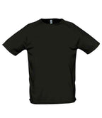 SOL'S Sporty Performance T-Shirt | Black