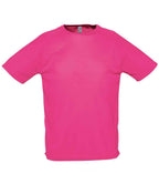 SOL'S Sporty Performance T-Shirt | Neon Pink
