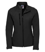 Russell Ladies Soft Shell Jacket | Black