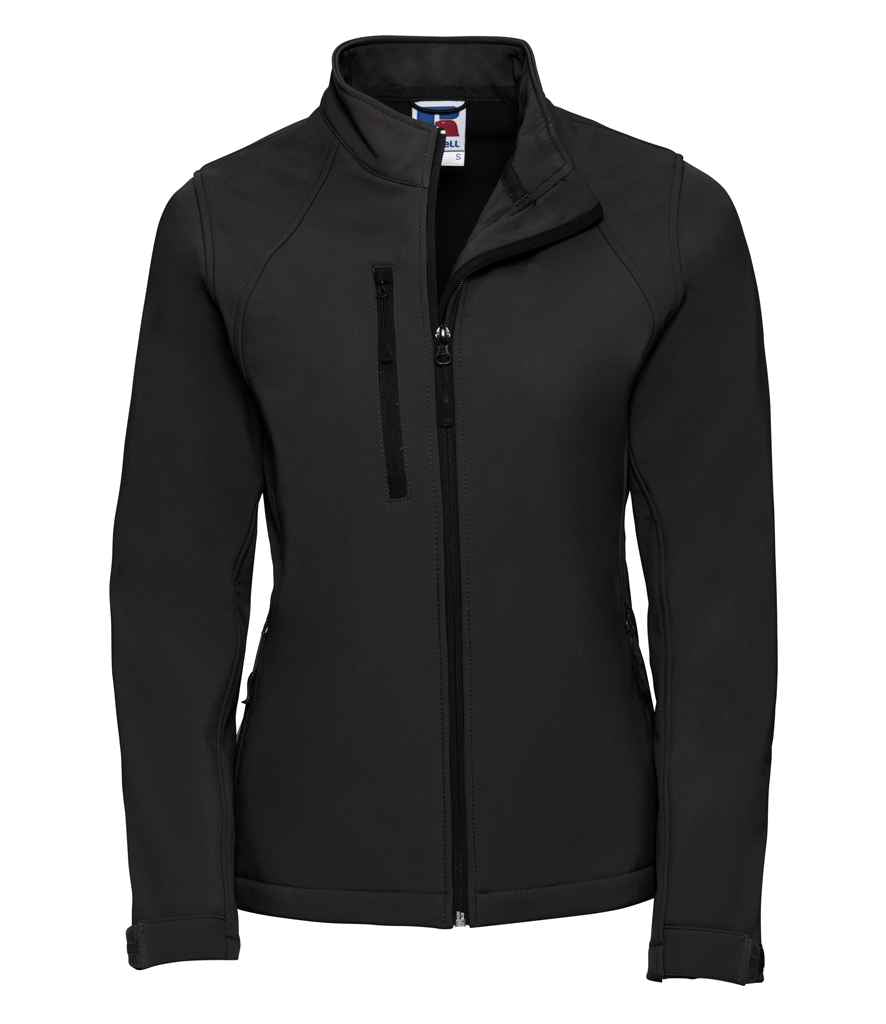 Russell Ladies Soft Shell Jacket | Black